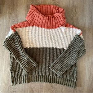 easel turtleneck sweater